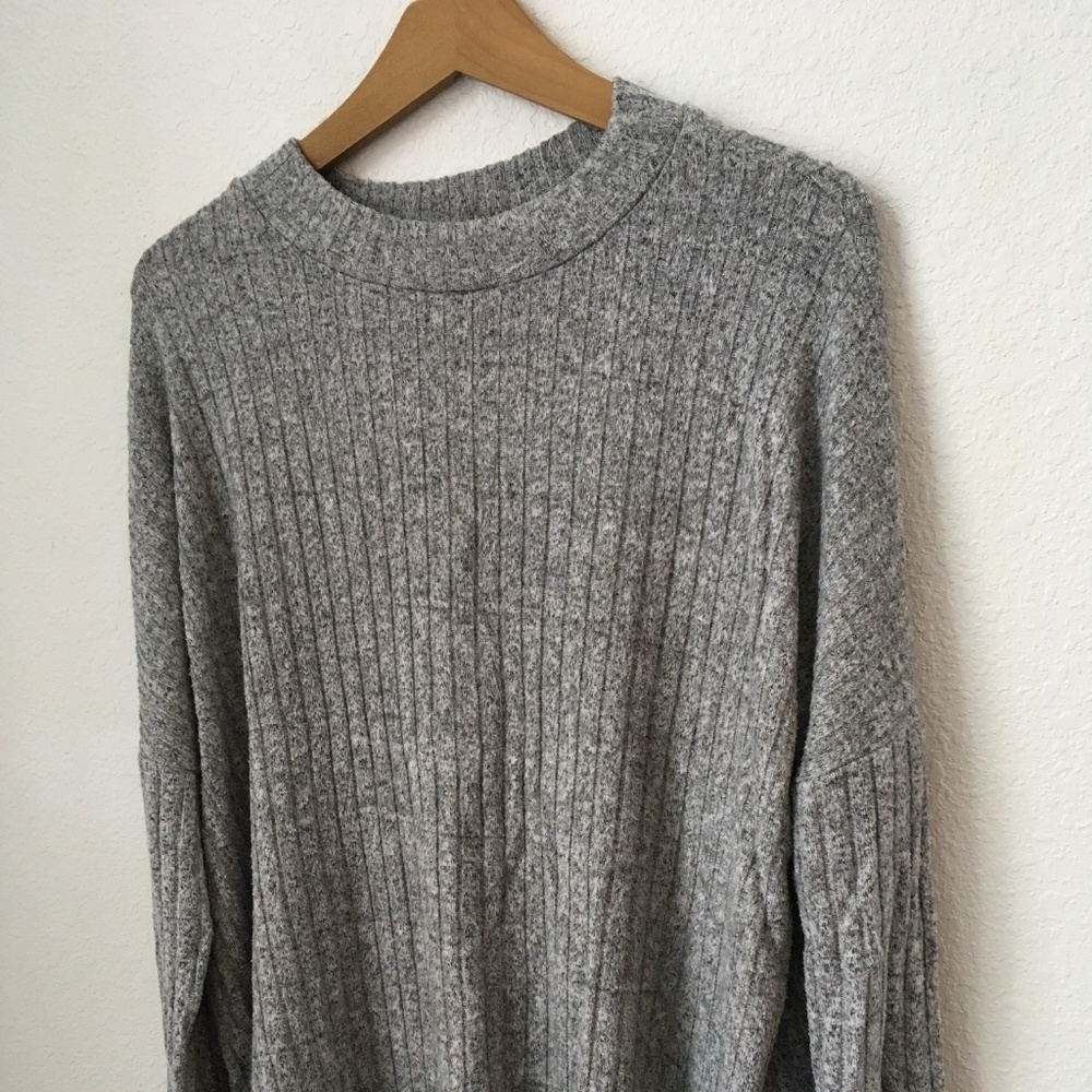Gray Cozy Sweater